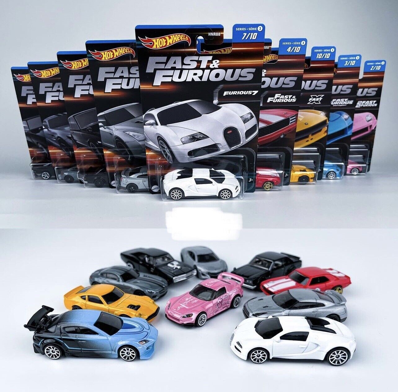2023 Hot Wheels Fast & Furious EXCLUSIVE Set Of 10 Car🔥Series 3/C 